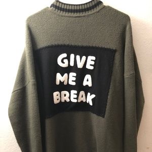 Torrid Lovesick Gimme a Break green cardigan size 0